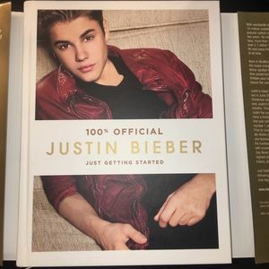 Official Justin Bieber Just Getting Started Book